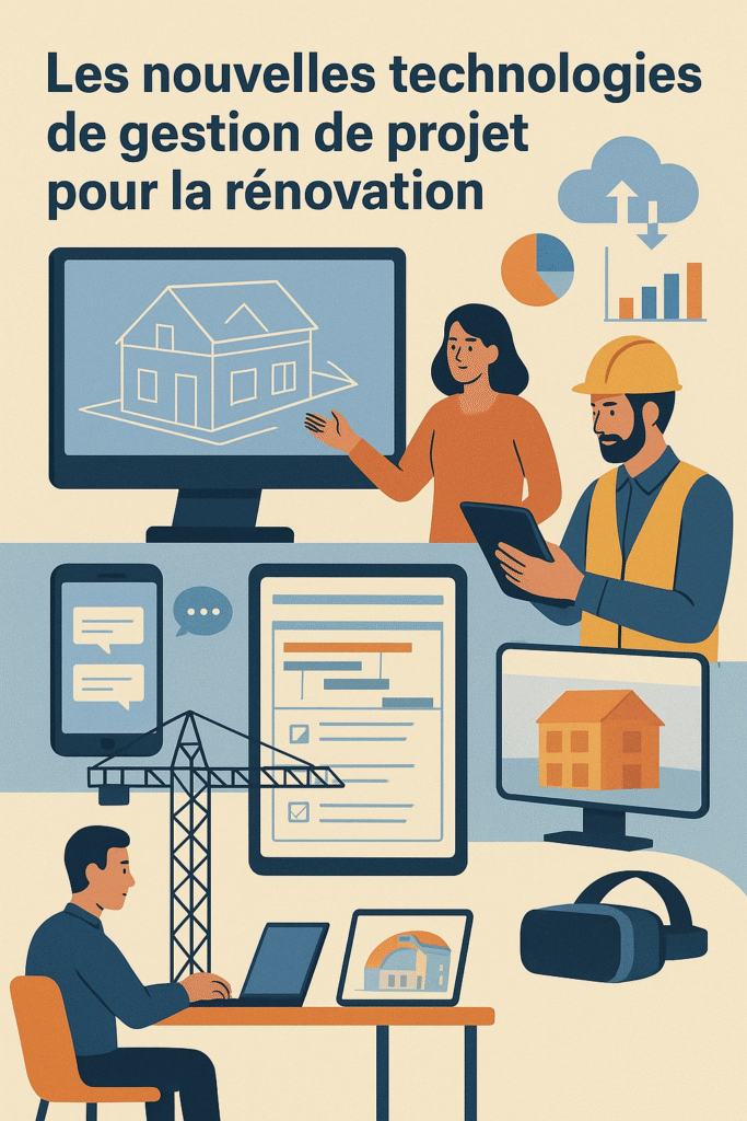 Les nouvelles technologies de gestion de projet pour la rénovation